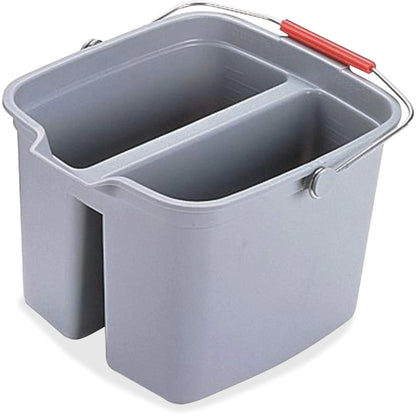 Dual-Compartment Cleaning Bucket