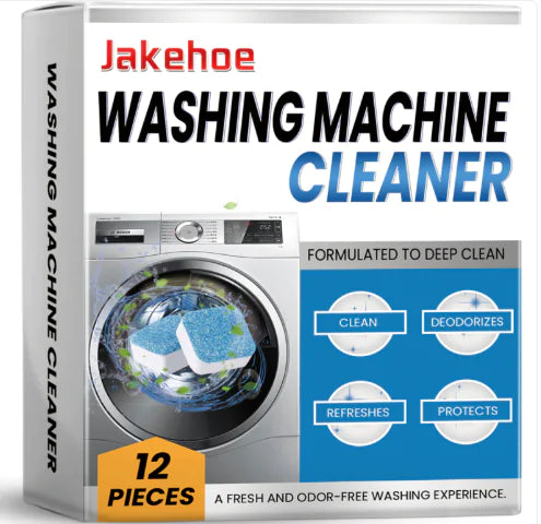 12Pcs Washing Machine Cleaning Sheet