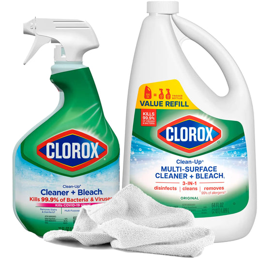 2-Pack Disinfectant Cleaners with Bleach
